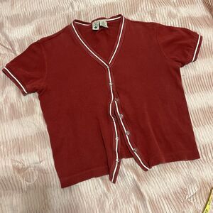 Vintage 90s American Eagle Cropped Cardigan Sweater